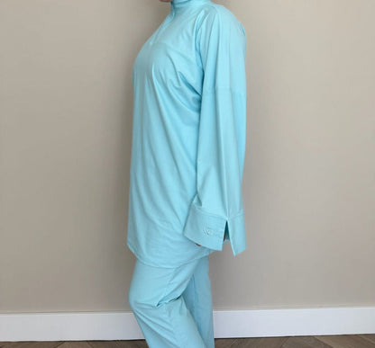 BURKINI - TROPICAL BLUE